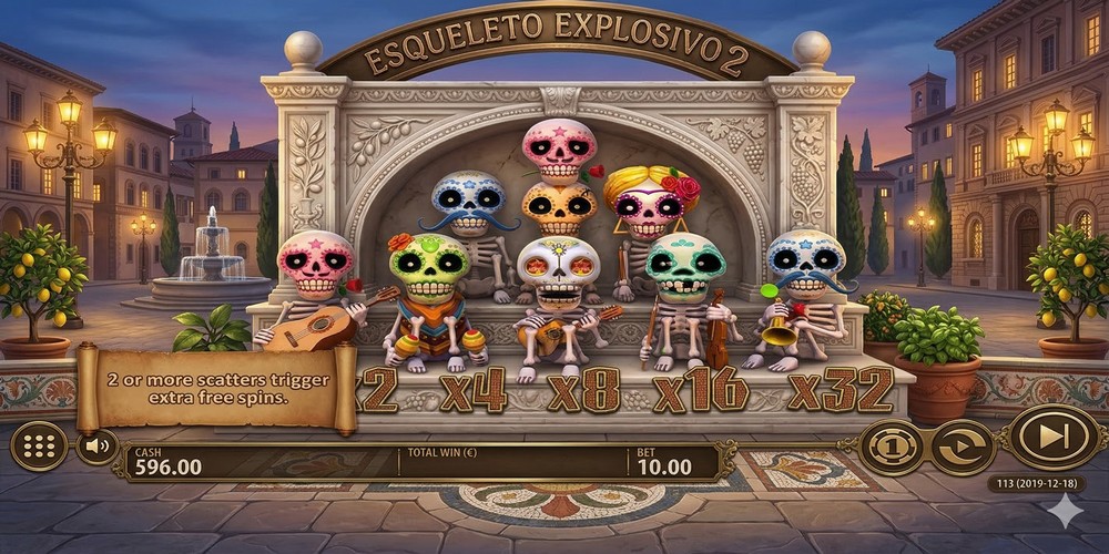 Esqueleto Explosivo 2 offre ai clienti i migliori bonus di deposito
