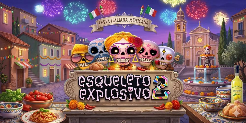 Esqueleto Explosivo 2 ha comandi semplici in cui devi selezionare la dimensione della puntata e cliccare su Spin